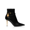 Ghete din piele cu lacăt de 85 mm Ghete din piele cu lacăt de 85 mm