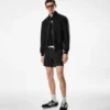 Harrington din lână ușoară, cu guler dublu detașabil Harrington din lână ușoară, cu guler dublu detașabil