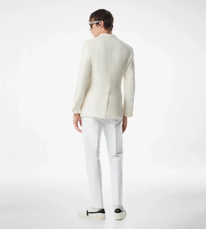 Jacheta cardigan Shelton cu țesătură tip coș Jacheta cardigan Shelton cu țesătură tip coș