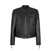 Jacheta de motociclist din piele nappa