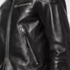 Jacheta de motociclist din piele nappa