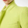 Jacheta din tweed cu paiete, din amestec de lână, cașmir și mătase Jacheta din tweed cu paiete, din amestec de lână, cașmir și mătase
