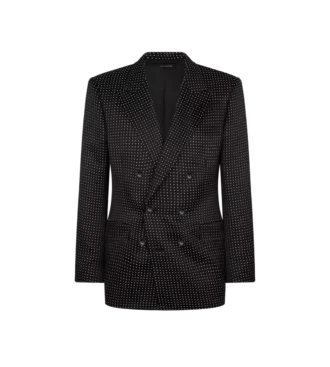 Jacheta Duchesse Polka Dot Jacquard