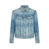 Jacheta Icon din denim cu margini tivite