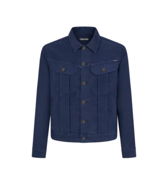 Jacheta Icon din denim moleskin