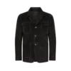 Jacheta militară din piele de căprioară Jacheta militară din piele de căprioară
