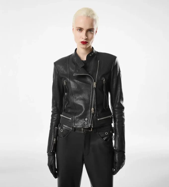 Jacheta Nappa Racer cu finisaj cu abur Jacheta Nappa Racer cu finisaj cu abur