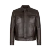 Jacheta western din piele de bivol
