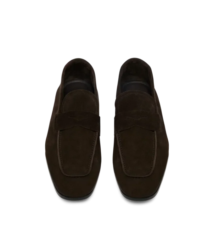 Mocasin din piele de căprioară Sean Twisted Band