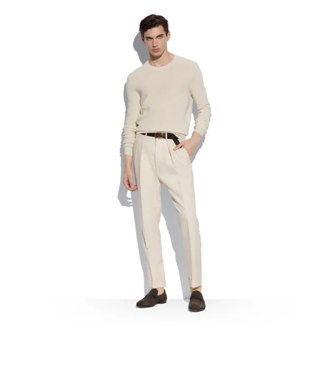 Mocasin din piele de căprioară Sean Twisted Band