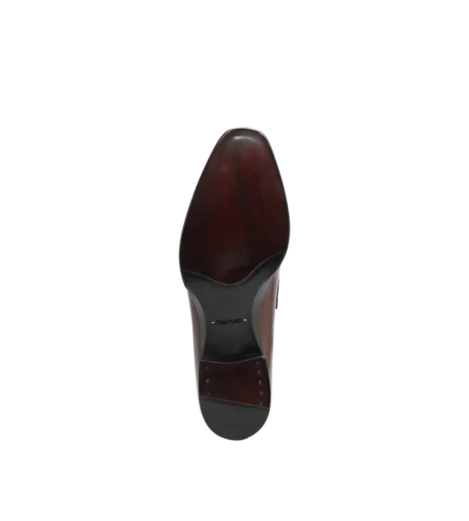 Mocasini din piele lustruită și piele de aligator Elkan Twisted Band Mocasini din piele lustruită și piele de aligator Elkan Twisted Band