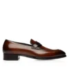 Mocasini Elkan Twisted Band din piele lustruită