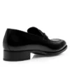 Mocasini Elkan Twisted Band din piele lustruită