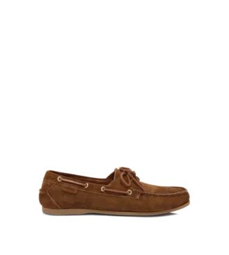 Mocasini Robin din piele de căprioară
