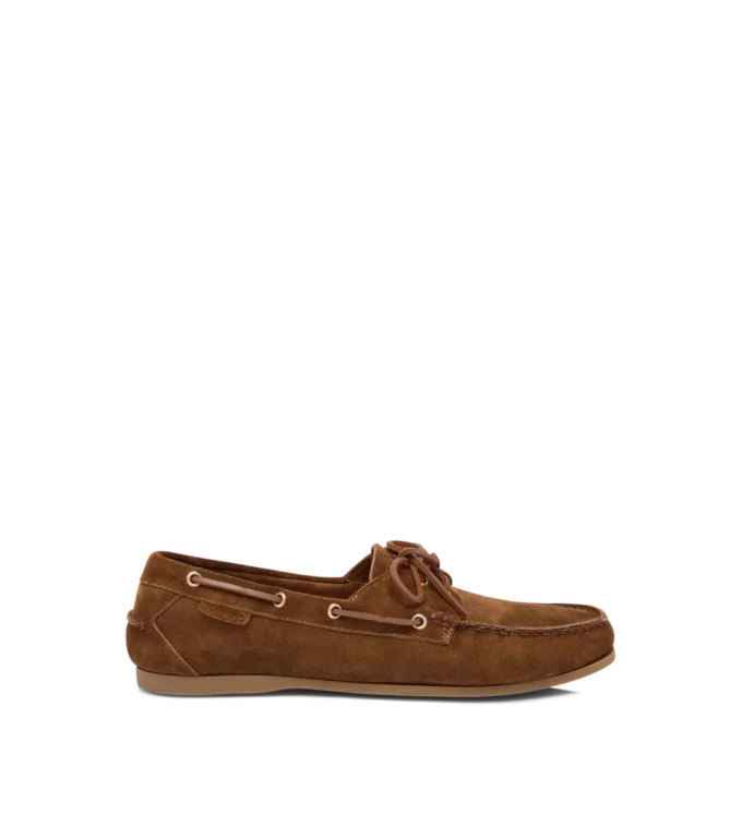 Mocasini Robin din piele de căprioară