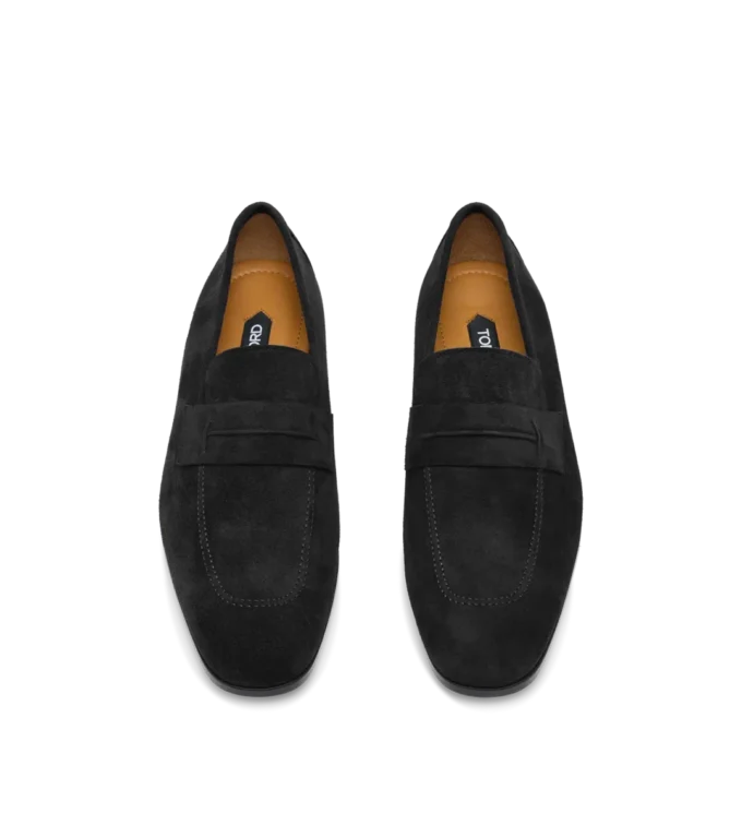 Mocasini Sean din piele de căprioară