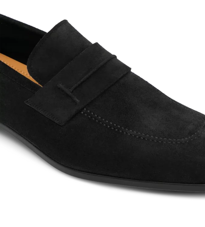 Mocasini Sean din piele de căprioară