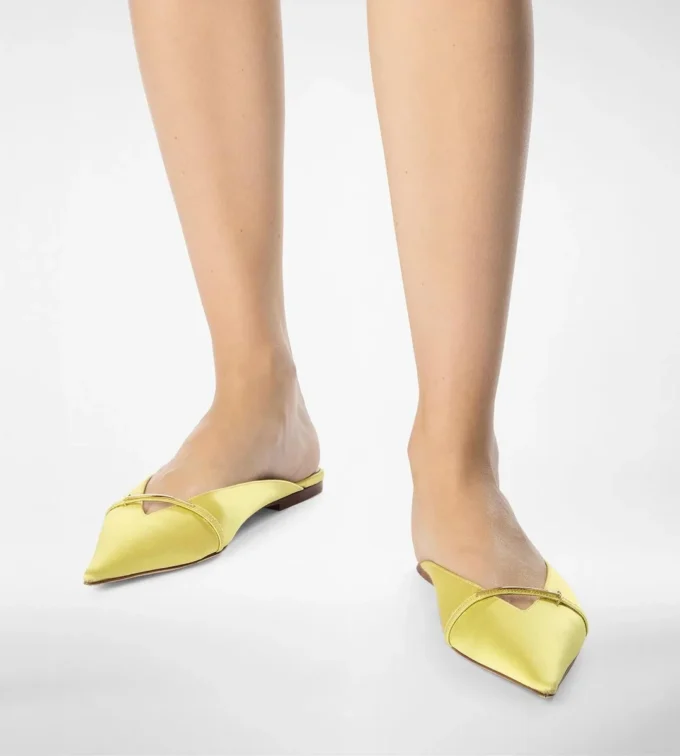 Mule Julianne din satin Mule Julianne din satin