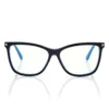 Ochelari de soare Blue Block Soft Cat Eye Opticals Clip on