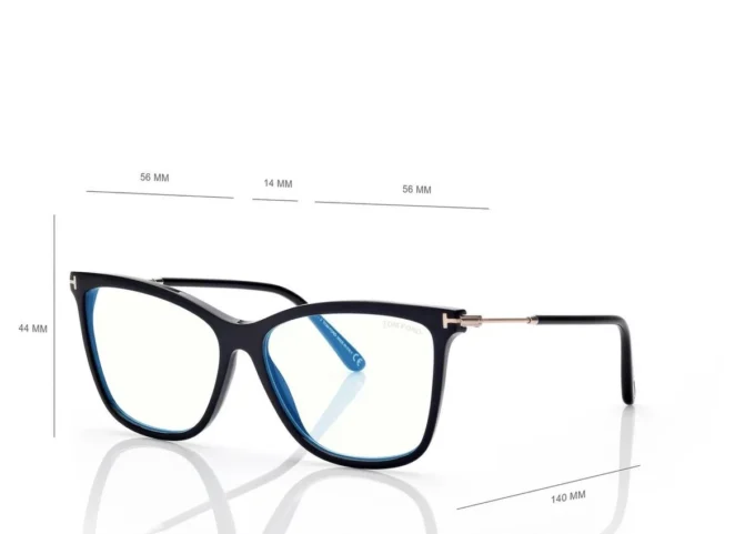 Ochelari de soare Blue Block Soft Cat Eye Opticals Clip on