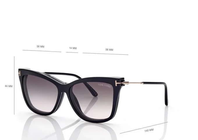 Ochelari de soare Blue Block Soft Cat Eye Opticals Clip on