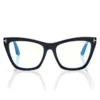 Ochelari de vedere Blue Block Cat Eye cu ochelari de soare cu clemă Ochelari de vedere Blue Block Cat Eye cu ochelari de soare cu clemă