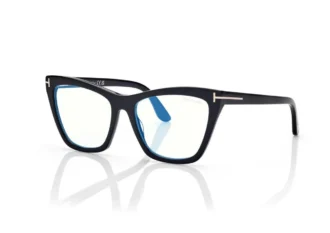 Ochelari de vedere Blue Block Cat Eye cu ochelari de soare cu clemă