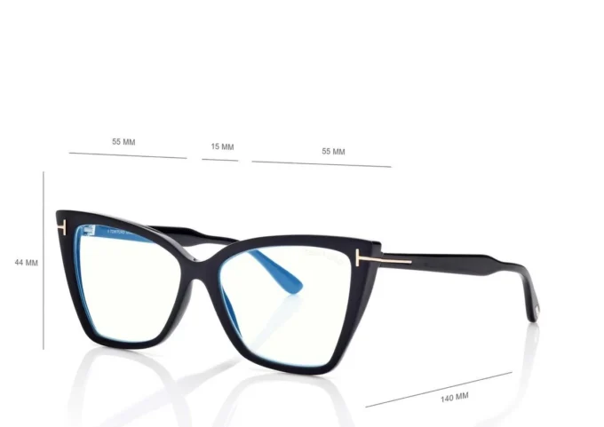 Ochelari de vedere Blue Block Square Cat Eye