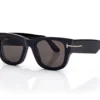 Ochelari de vedere Blue Block Square cu ochelari de soare cu clemă Ochelari de vedere Blue Block Square cu ochelari de soare cu clemă