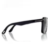 Ochelari de vedere Blue Block Square cu ochelari de soare cu clemă Ochelari de vedere Blue Block Square cu ochelari de soare cu clemă