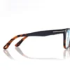 Ochelari de vedere Blue Block Square cu ochelari de soare cu clemă Ochelari de vedere Blue Block Square cu ochelari de soare cu clemă