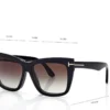 Ochelari de vedere Blue Block Square cu ochelari de soare cu clemă Ochelari de vedere Blue Block Square cu ochelari de soare cu clemă