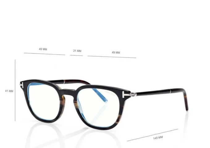Ochelari de vedere Horn Square Blue Block Ochelari de vedere Horn Square Blue Block