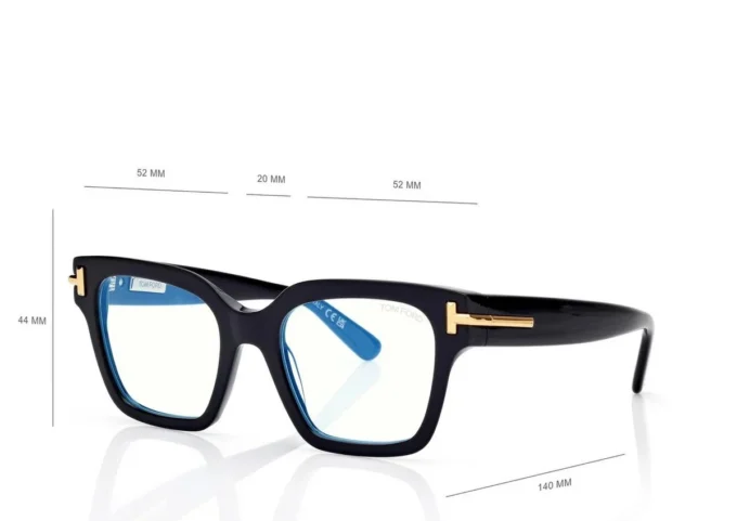 Ochelari Icon Blue Block Square