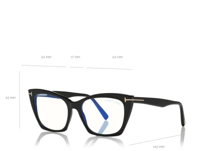 Ochelari optici Blue Block Cat Eye