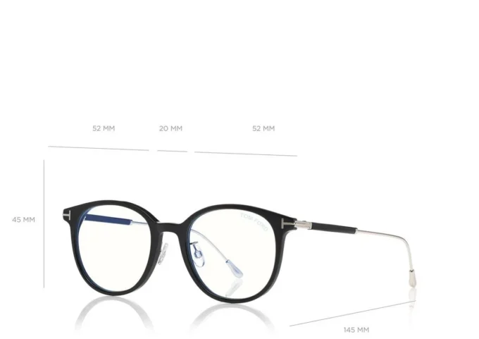 Ochelari optici rotunzi Blue Block Soft