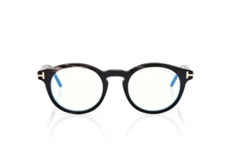 Ochelari rotunzi Horn Blue Block Opticals Ochelari rotunzi Horn Blue Block Opticals
