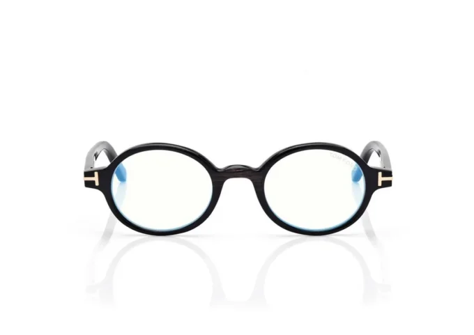 Ochelari rotunzi Horn Blue Block Opticals Ochelari rotunzi Horn Blue Block Opticals