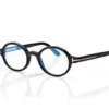 Ochelari rotunzi Horn Blue Block Opticals Ochelari rotunzi Horn Blue Block Opticals