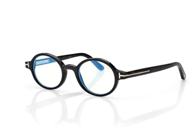 Ochelari rotunzi Horn Blue Block Opticals Ochelari rotunzi Horn Blue Block Opticals