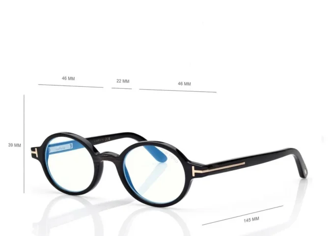 Ochelari rotunzi Horn Blue Block Opticals Ochelari rotunzi Horn Blue Block Opticals