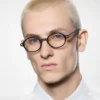 Ochelari rotunzi Horn Blue Block Opticals Ochelari rotunzi Horn Blue Block Opticals