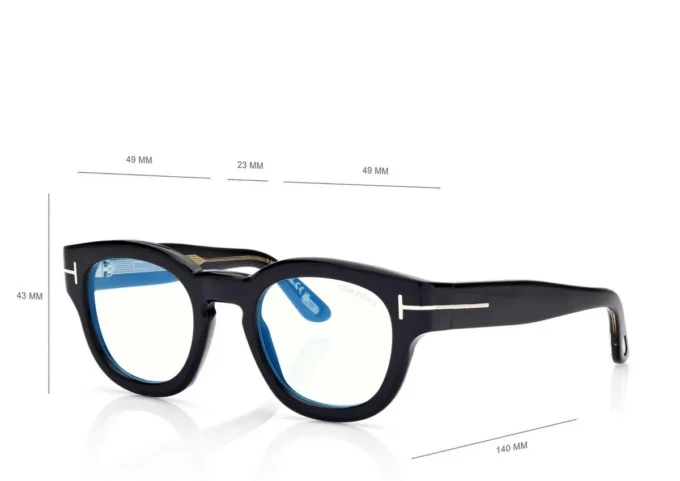 Ochelari rotunzi Icon Blue Block