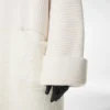 Palton maxi sculptural Palton maxi sculptural