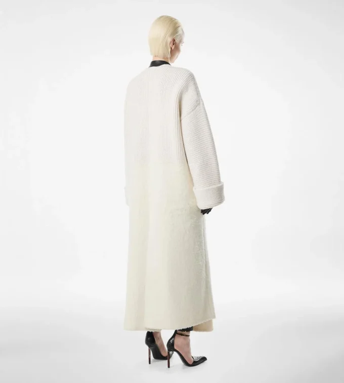 Palton maxi sculptural Palton maxi sculptural