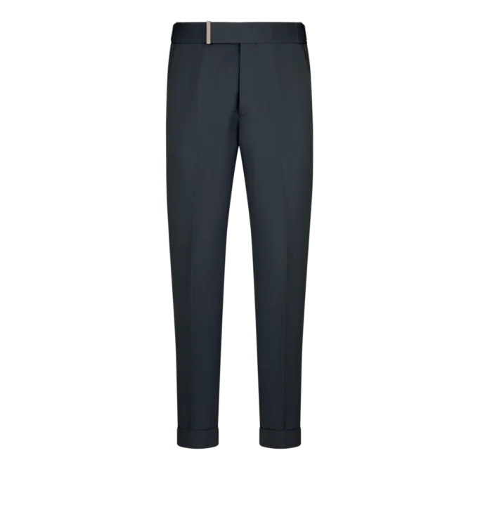 Pantaloni Atticus din poplin fin