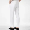 Pantaloni de casual cu pliuri și dungi în zig-zag
