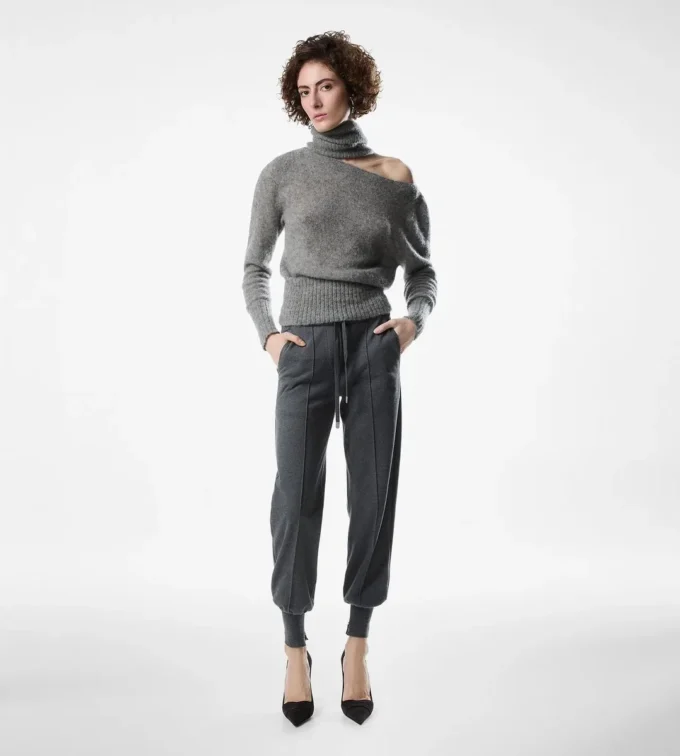 Pantaloni de jogging din bumbac Pantaloni de jogging din bumbac