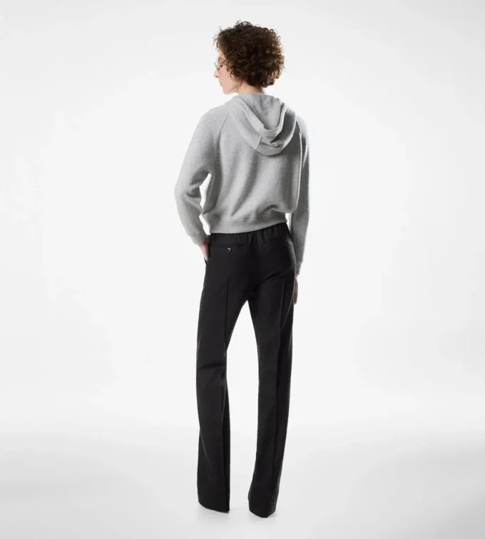 Pantaloni de jogging din cașmir croiți pe măsură Pantaloni de jogging din cașmir croiți pe măsură