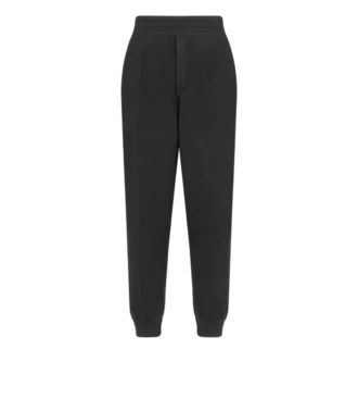 Pantaloni de jogging din lână cu două fețe